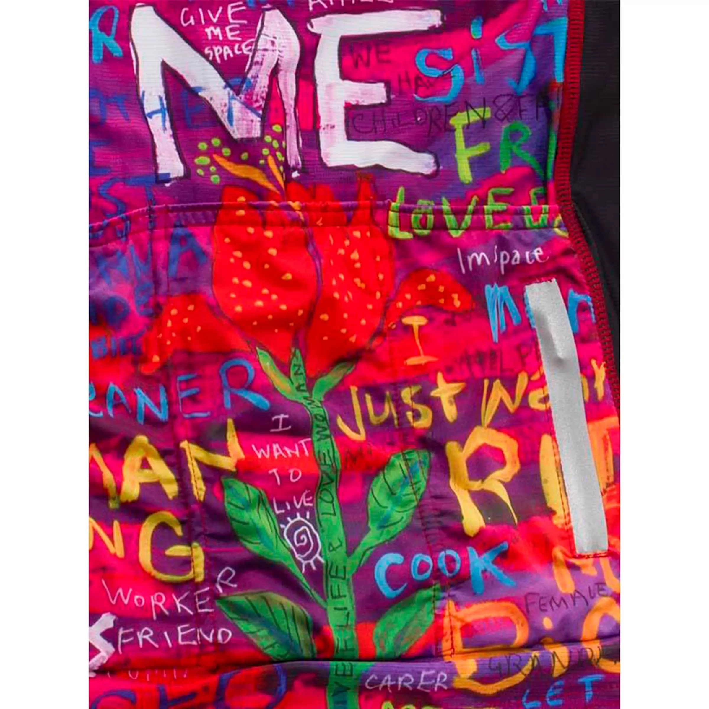 CYCOLOGY SEE ME WOMEN'S CYCLING JERSEY 6 CYCOLOGY SEE ME WOMEN'S CYCLING JERSEY - Image 4