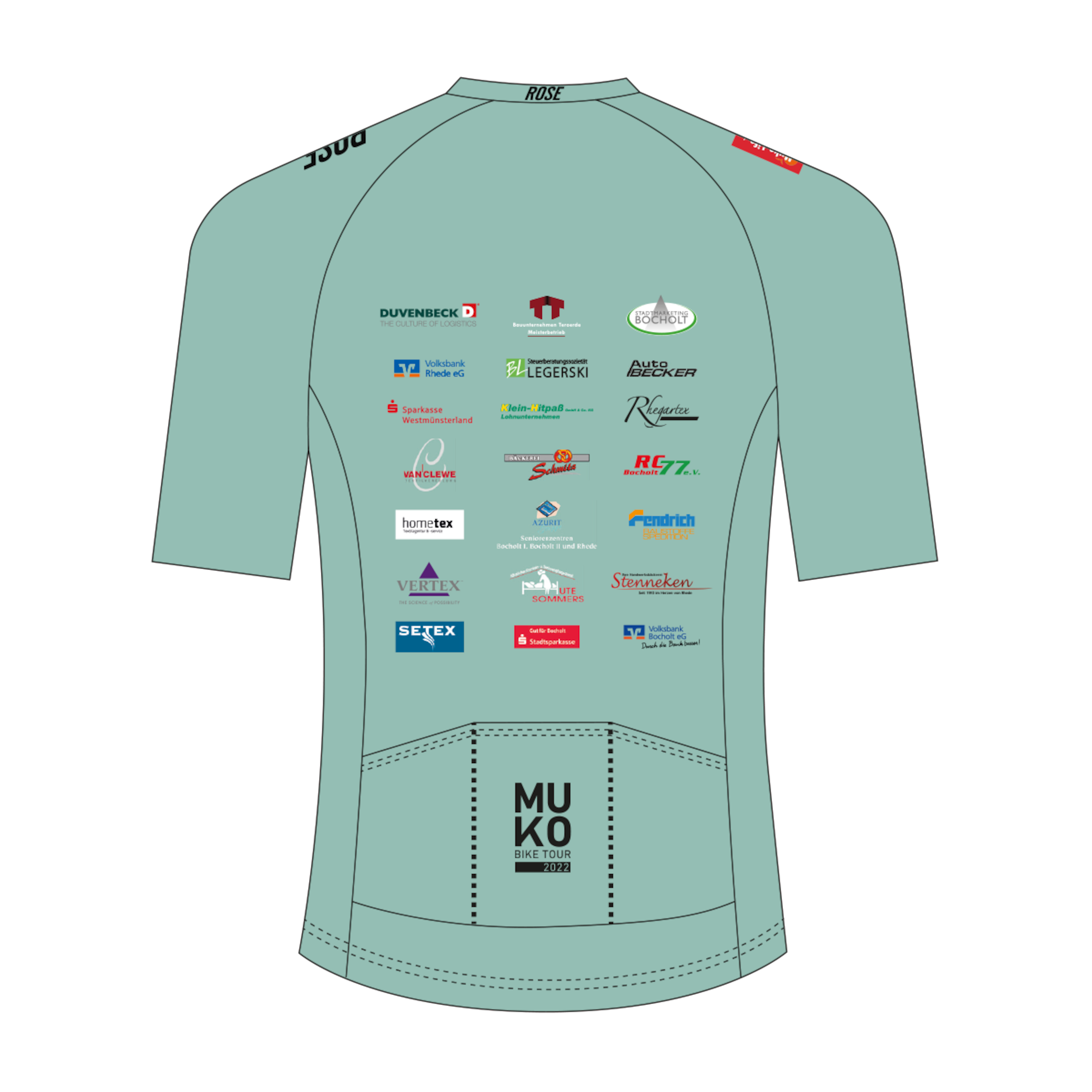 ROSE 2022 MUKO BIKE TOUR Women’s Cycling Jersey 4 ROSE 2022 MUKO BIKE TOUR Women’s Cycling Jersey - Image 2