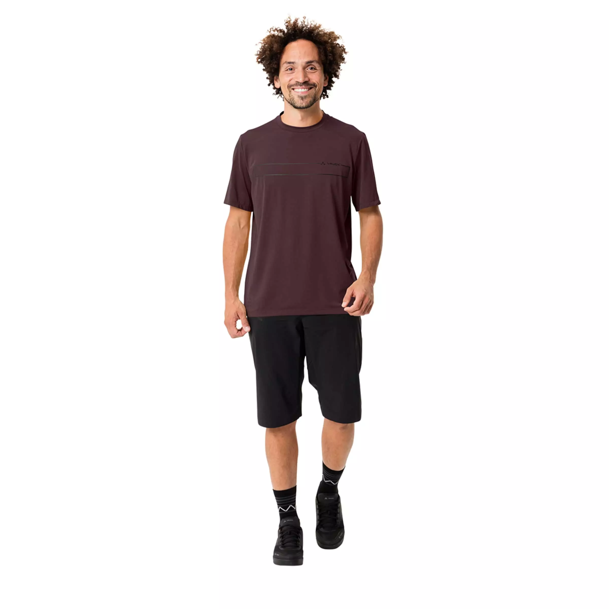 VAUDE MEN'S QIMSA LOGO SHIRT Short Sleeve MTB Shirt 7 VAUDE MEN'S QIMSA LOGO SHIRT Short Sleeve MTB Shirt - Image 5