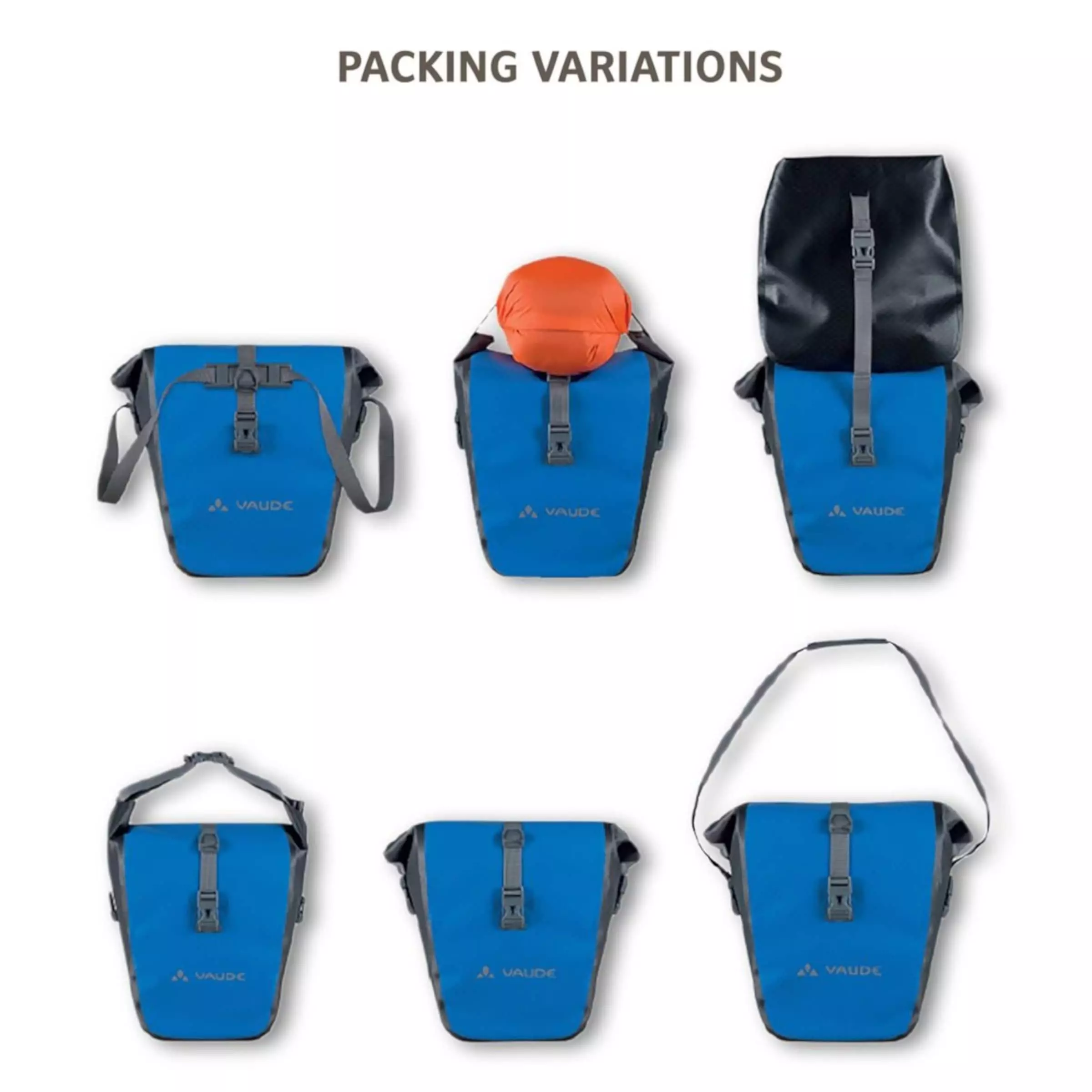 VAUDE AQUA BACK COLOR SINGLE Pannier Bag 8 VAUDE AQUA BACK COLOR SINGLE Pannier Bag - Image 6