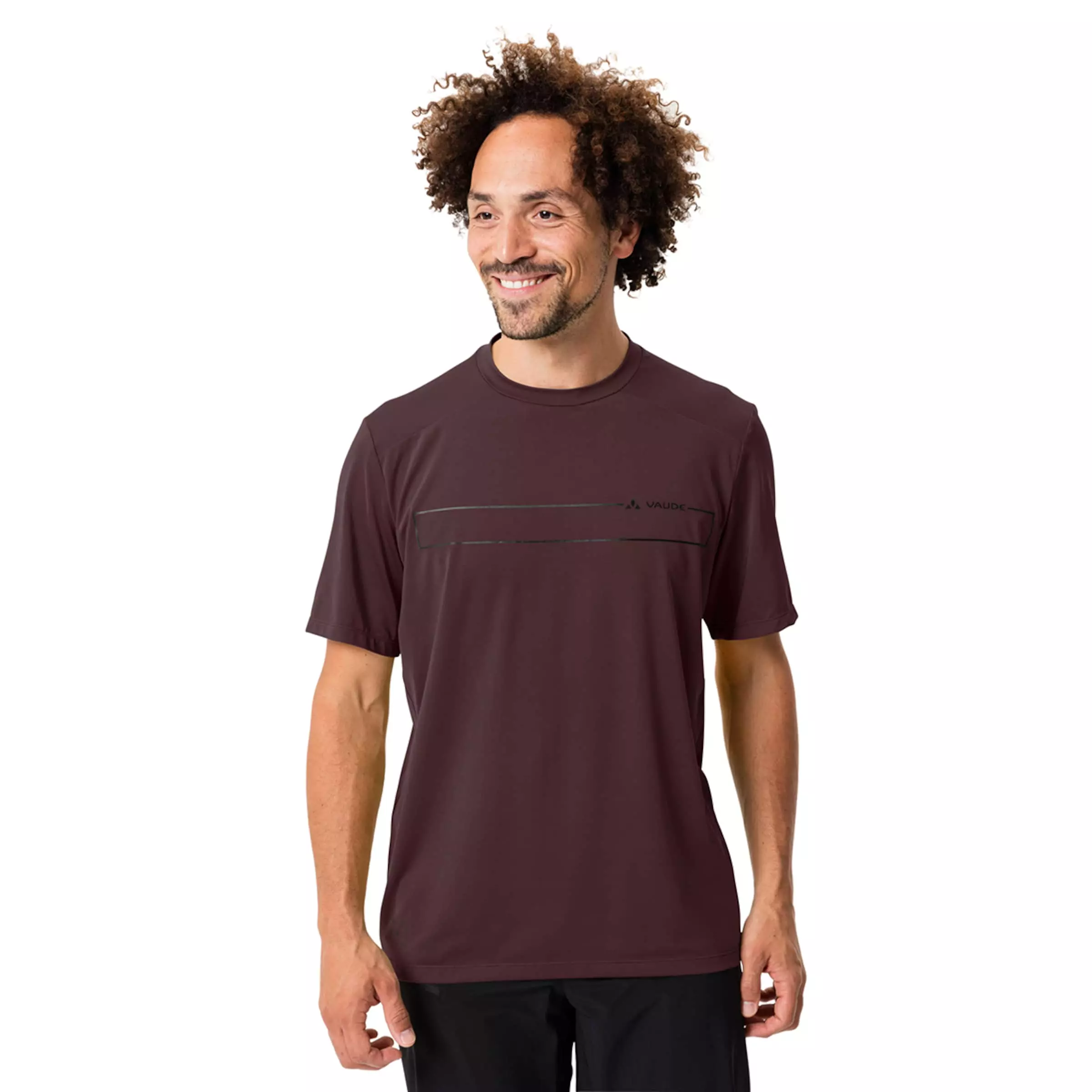 VAUDE MEN'S QIMSA LOGO SHIRT Short Sleeve MTB Shirt 5 VAUDE MEN'S QIMSA LOGO SHIRT Short Sleeve MTB Shirt - Image 3