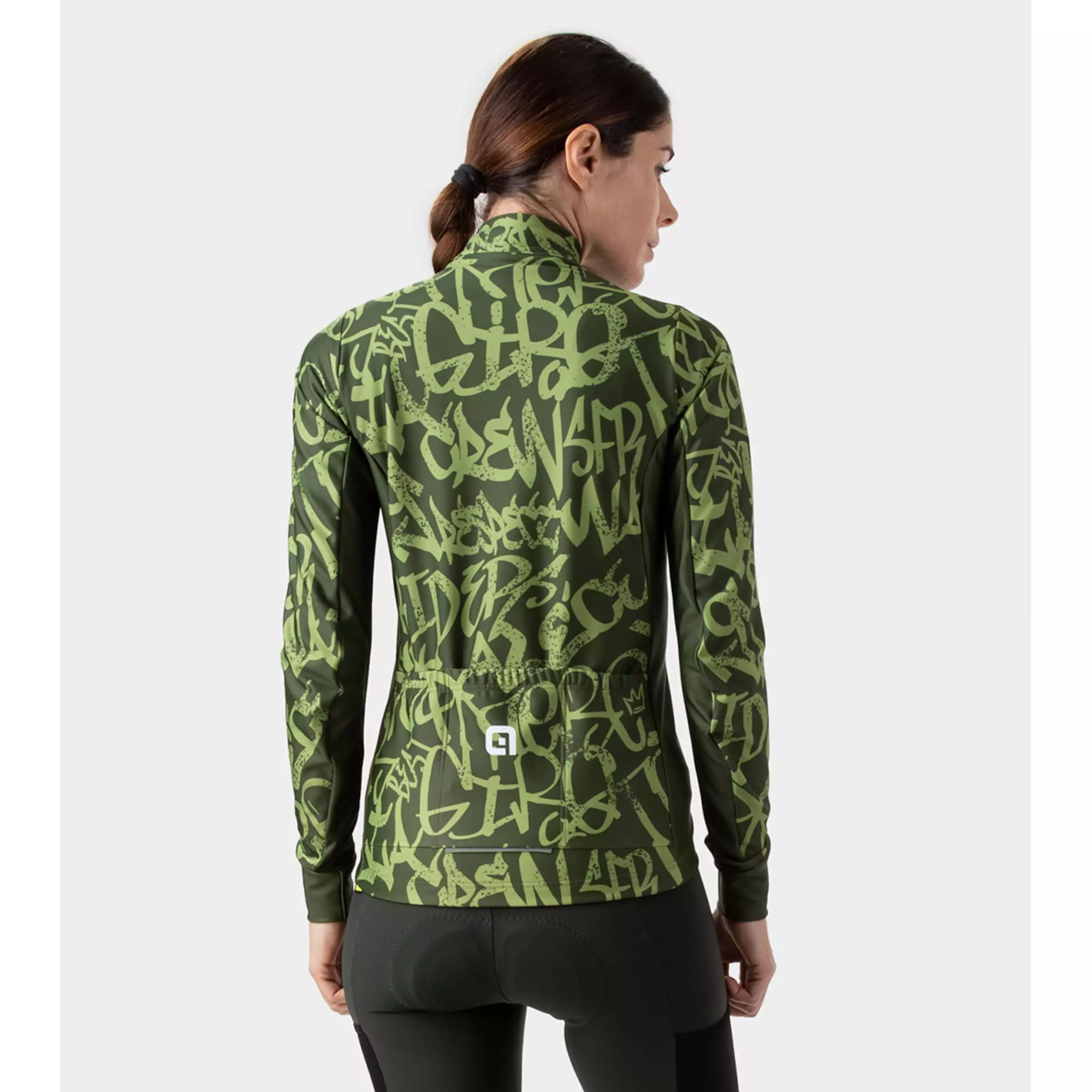 ALE ALÉ SOLID RIDE LADY Women's Thermal Cycling Jersey 6 ALE ALÉ SOLID RIDE LADY Women's Thermal Cycling Jersey - Image 4