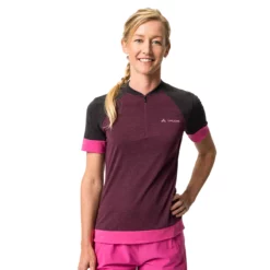 VAUDE WOMEN'S ALTISSIMO Q-ZIP SHIRT Short-Sleeved MTB Bike Shirt -Sähköpyörät myymälä 97CE10FD0167807B8F0ED16AC587495A