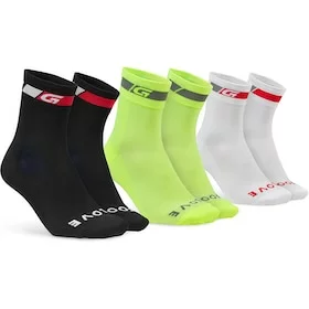 GripGrab TRICOLORE REGULAR CUT 3 PACK Socks 8 GripGrab TRICOLORE REGULAR CUT 3 PACK Socks - Image 6