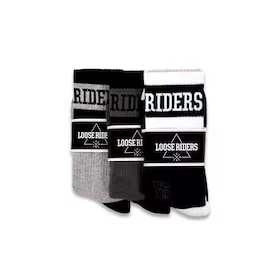 Loose Riders CLASSIC Socks – Pack Of Three 7 Loose Riders CLASSIC Socks – Pack Of Three - Image 5