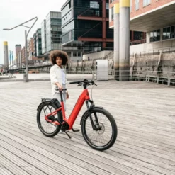 HNF Nicolai UD4 All Terrain Enviolo – Punainen -Sähköpyörät myymälä HNF Nicolai UD4 red 1