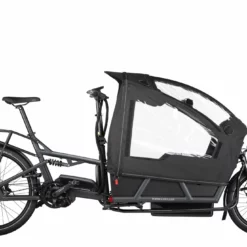 Riese & Muller Load 75 Touring -Sähköpyörät myymälä Riese muller load 75 lasten kuomu