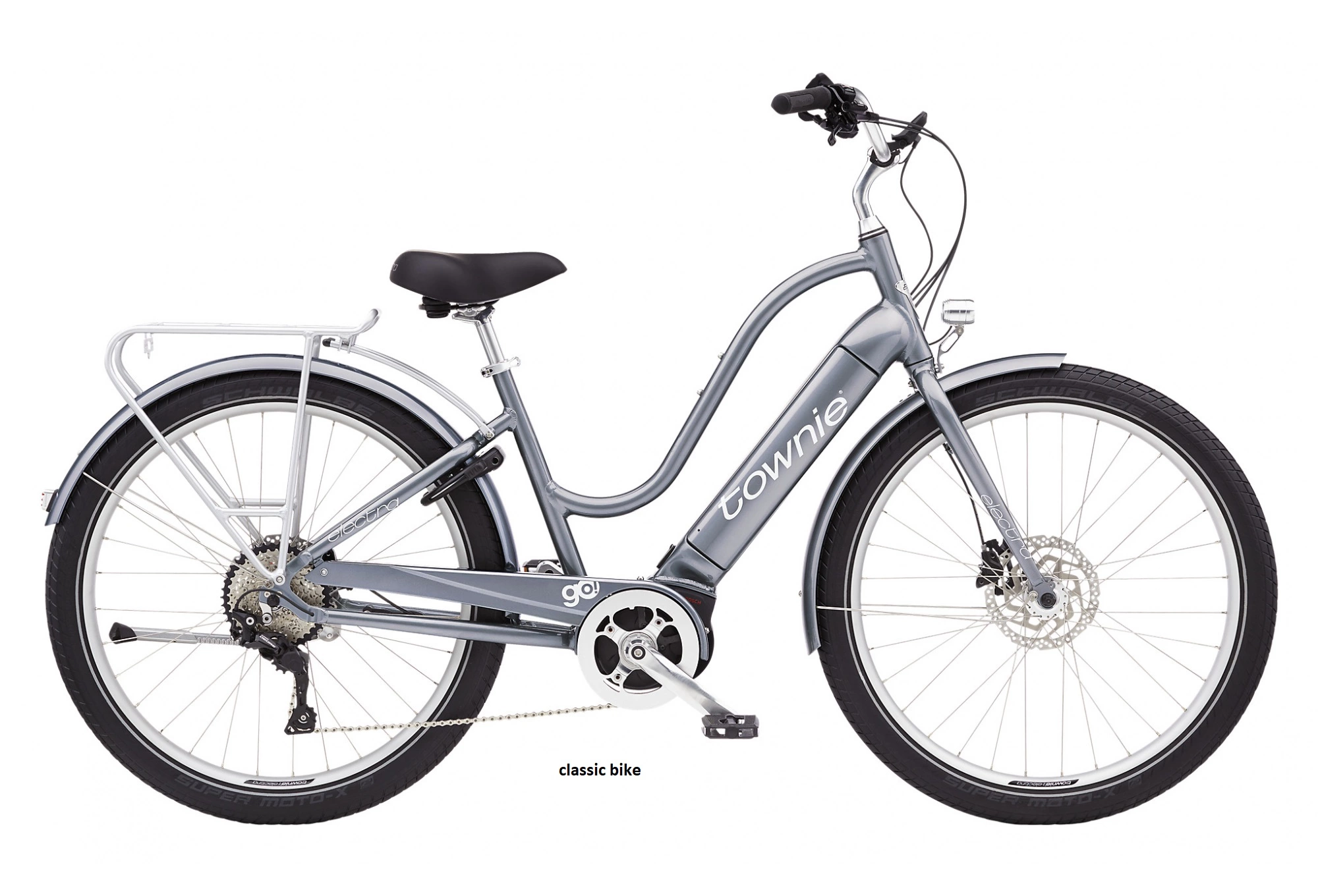 Electra Townie Path GO! 10D Unisex Sähköpyörä Bosch Keskimoottorilla 3 Electra Townie Path GO! 10D Unisex Sähköpyörä Bosch Keskimoottorilla