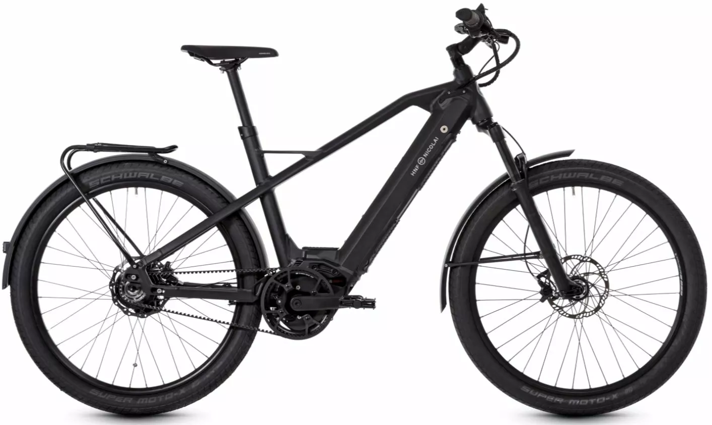 HNF Nicolai XD3 All Terrain 45 Km/h Sähköpyörä-MUSTA 3 HNF Nicolai XD3 All Terrain 45 Km/h Sähköpyörä-MUSTA