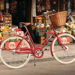 Pashley Britannia Naisten 8-vaihteinen Pyörä – Punainen -Sähköpyörät myymälä products pashley britannia a8220