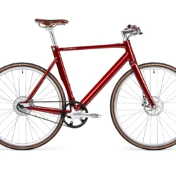 Schindelhauer Arthur Yksivaihteinen Sähköpyörä – Garnet Red