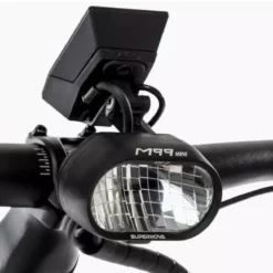 HNF Nicolai XD3 All Terrain- Musta -Sähköpyörät myymälä supernova m99 etuvalo 1 1